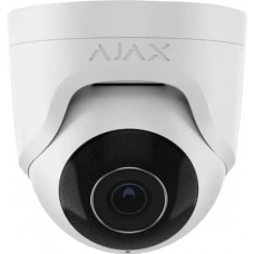 IP-Камера дротова Ajax TurretCam, 8мп, 2.8мм, Poe, True WDR, IP 65, ІЧ 35м, аудіо, кут огляду 100° до 110°, купольна, біла IP-Камера дротова Ajax TurretCam, 8мп, 2.8мм, Poe, True WDR, IP 65, ІЧ 35м, аудіо, кут огляду 100° до 110°, купольна, біла