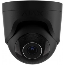 IP-Камера дротова Ajax TurretCam, 5мп, 4мм, Poe, True WDR, IP 65, ІЧ 35м, аудіо, кут огляду 75°до 85°, купольна, чорна IP-Камера дротова Ajax TurretCam, 5мп, 4мм, Poe, True WDR, IP 65, ІЧ 35м, аудіо, кут огляду 75°до 85°, купольна, чорна