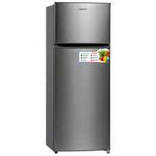 Холодильник ARDESTO з верхн. мороз., 143x55х55, холод.відд.-164л, мороз.відд.-40л, 2дв., А+, ST, сріблястий