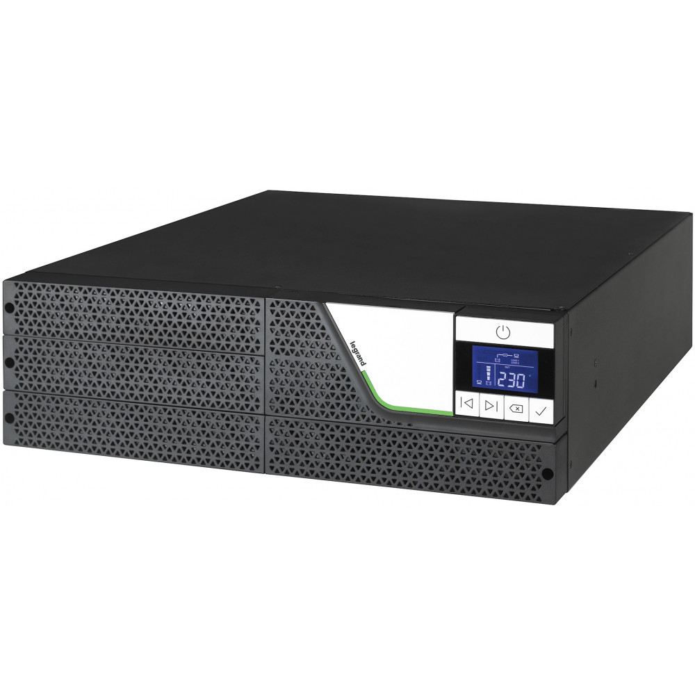 Джерело безперебійного живлення Legrand Keor SPE, 2200VA/1980W, RT3U, LCD, RS232, USB, EPO, 1xC19, 8xC13