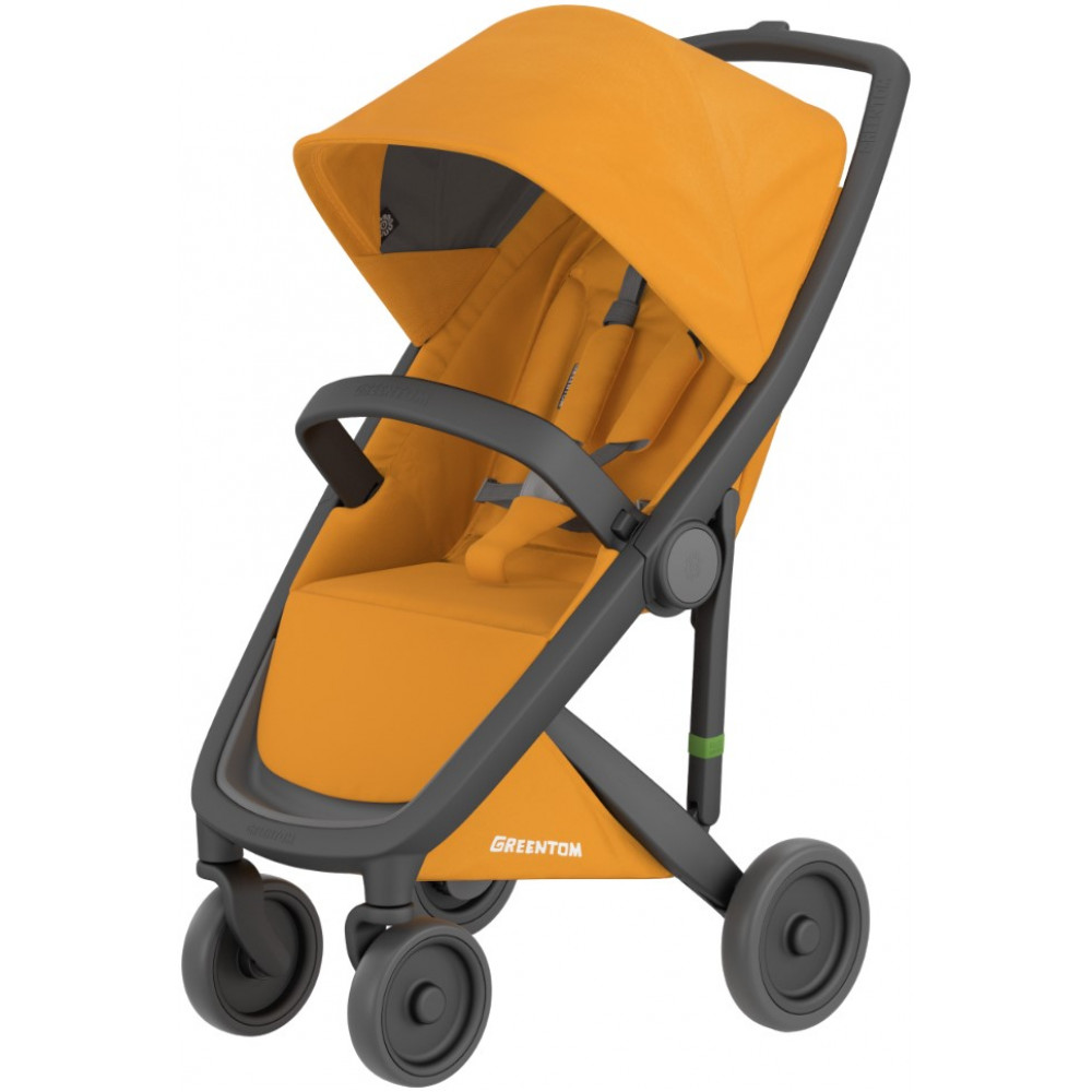 Прогулянкова коляска Greentom Classic Sunflower-Black