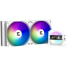 Система рідинного оxолодження  Zalman Alpha 2 A24 ARGB, LGA1851, 1700, 1200, 115x, AM5, AM4, TDP 320W, білий