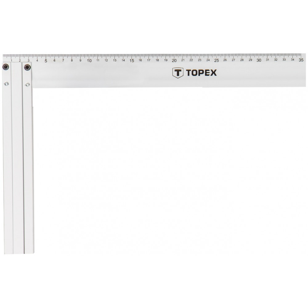 Кутник будівельний TOPEX, алюмінієвий, 350x190мм