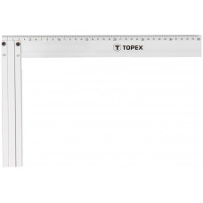 Кутник будівельний TOPEX, алюмінієвий, 350x190мм