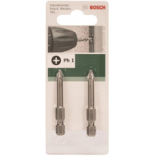 Біти Bosch PH 1 XH, 49мм, 2шт Біти Bosch PH 1 XH, 49мм, 2шт