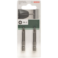Біти Bosch PH2 XH, 49мм, 2шт Біти Bosch PH2 XH, 49мм, 2шт