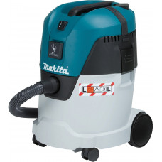 Пилосос професійний Makita VC2512L 1000Вт 210мБар контейнер 25л розетка 2600Вт 7кг