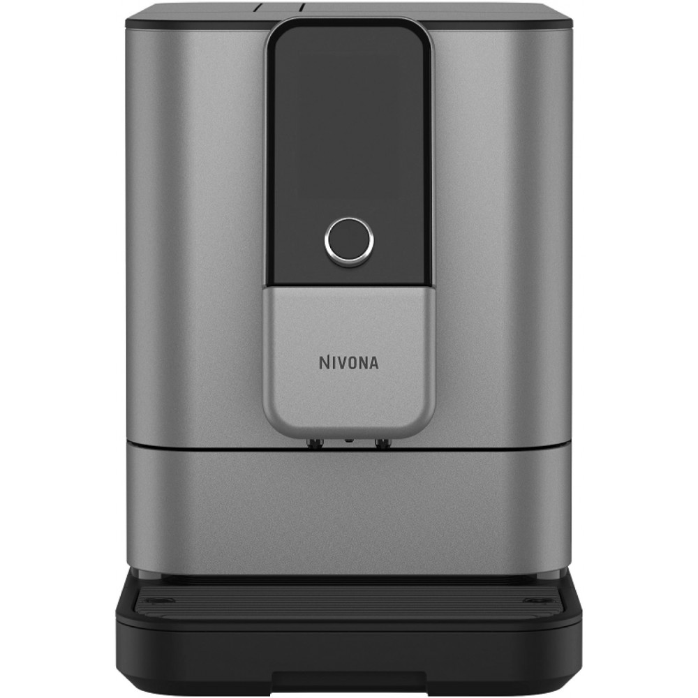 Кавомашина Nivona NIVO, 1.8л, зерно+мелена, автомат.капуч, дисплей, авторецептів -8, сірий