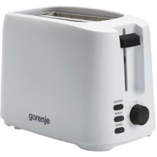 Тостер Gorenje, 850Вт, функц. розморожування, автовідключення, пластик, білий Тостер Gorenje, 850Вт, функц. розморожування, автовідключення, пластик, білий