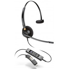 Гарнітура комп'ютерна моно On-ear Poly EncorePro 515-M, USB-A, всеспрямований, чорний Гарнітура комп'ютерна моно On-ear Poly EncorePro 515-M, USB-A, всеспрямований, чорний