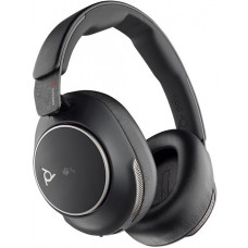 Гарнітура комп'ютерна стерео On-ear Poly Voyager Surround 80-M, BT 5.3, USB-A, USB-C, 3.5 мм, 10 x Omni-mic, ANC, SoundGuard Digital, Smart sensor, сертифікати Microsoft Teams, Microsoft Teams Open Office, Zoom, Google Meet, fast charge, чорний