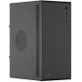 Корпус 2E Credo V200B-400 з БЖ 2E ATX400, 2xUSB3.0, 1x80мм, VGA 250мм, mATX, чорний