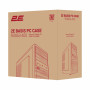 Корпус 2E Basis RD863-400 з БЖ 2E ATX400W, 2xUSB2.0, VGA 320мм, mATX, чорний