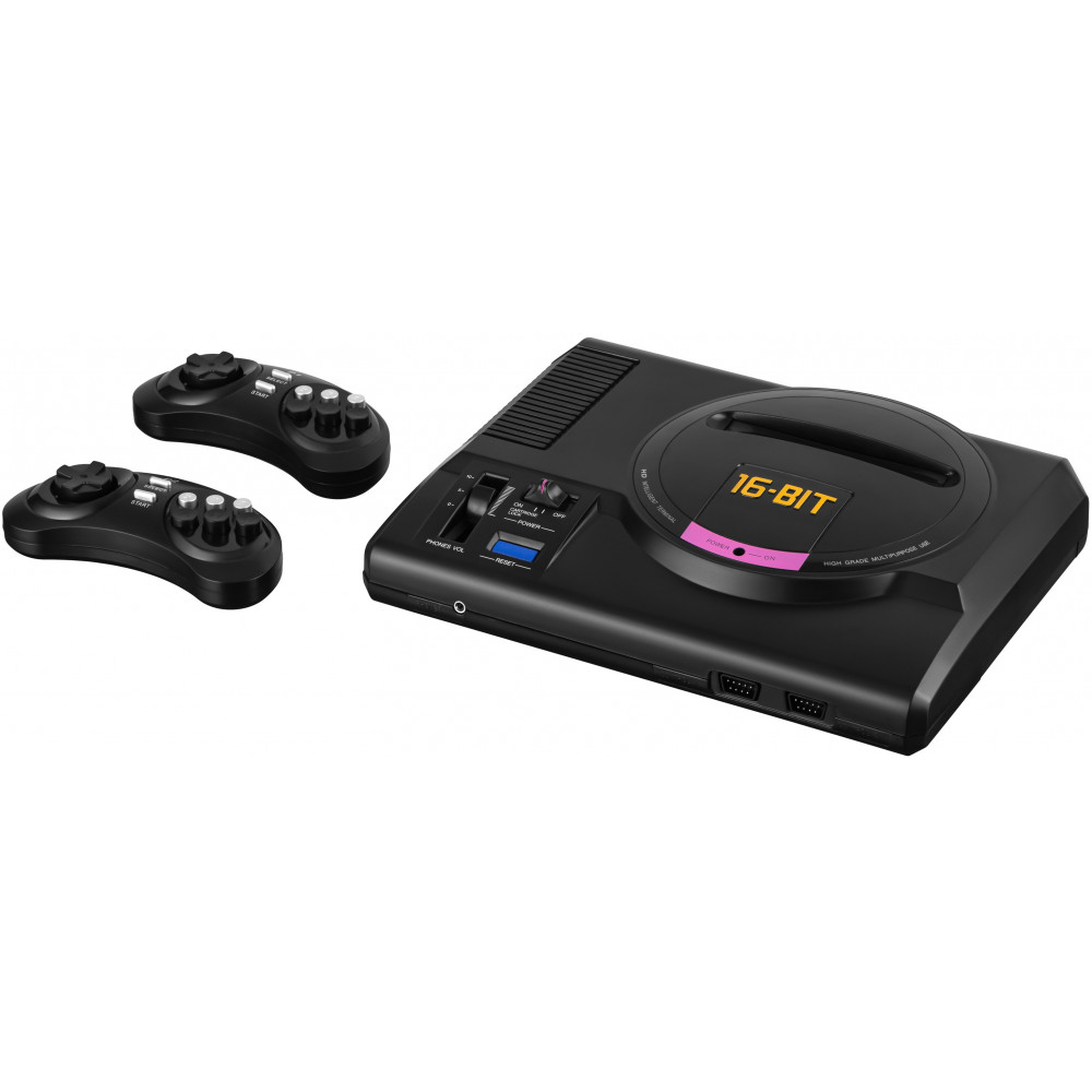 Ігрова консоль 2Е 16bit HDMI (2 бездротових геймпада, 183 гри)