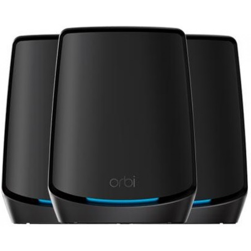 Система WiFi-Mesh NETGEAR Orbi RBK863SB AX6000, 3мод, чорний