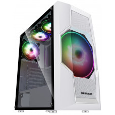 Корпус 2E GAMING Turbo G2057W без БЖ 2xUSB3.0, 1xUSB2.0, 1x200мм ARGB, 3x120мм ARGB, VGA 345мм, LCS ready, HUB, TG Side Panel, ATX, білий