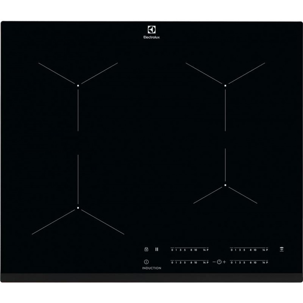 Варильна поверхня Electrolux індукційна, 60см, Hob2Hood, чорний