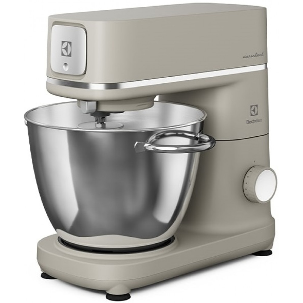 Кухонна машина Electrolux, 1200Вт, чаша-метал, корпус-метал, насадок-4, бежевий