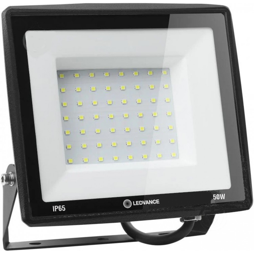 Прожектор LEDVANCE ECO 50Вт 5000Лм 6500K чорний