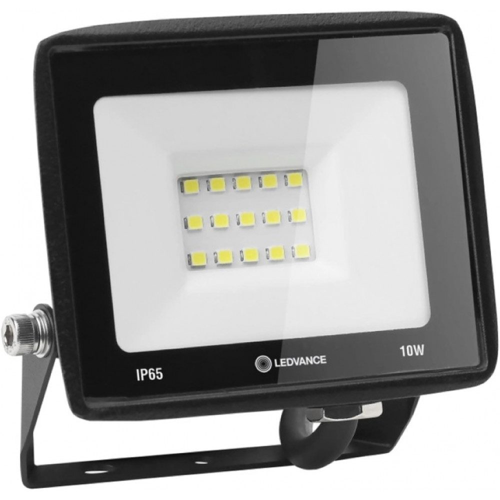 Прожектор LEDVANCE ECO 10Вт 1000Лм 6500K чорний