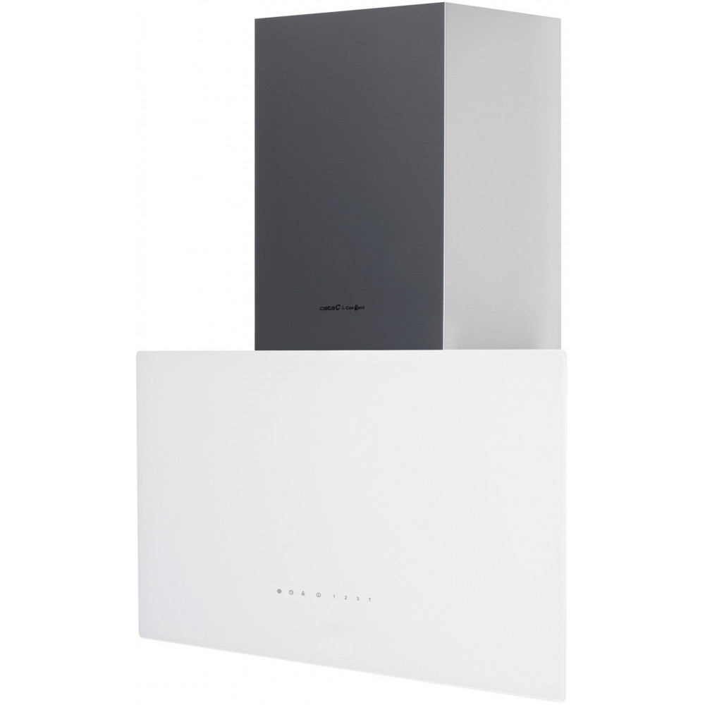 Витяжка похила Cata&Can Roca, 70см, 1400м.куб/год, Greco 70 wh, білий