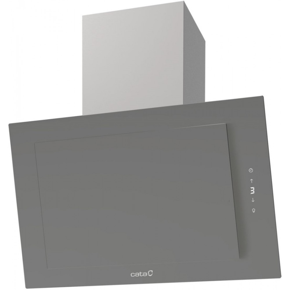 Витяжка похила Cata, 80см, 1350м.куб/год, Thalassa 800 xggr, сірий