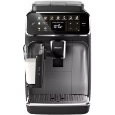 Кавомашина Philips Series 4300 LatteGo, 1.9л, зерно+мелена, автомат.капуч, дисплей, авторецептів -8, чорний