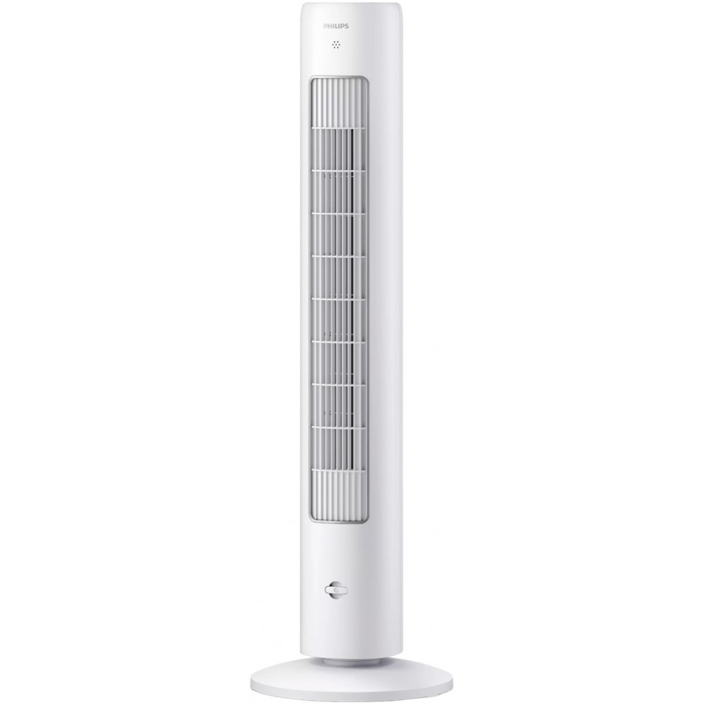 Вентилятор Philips колонний, 110см, 40Вт, пульт ДК, дисплей, білий