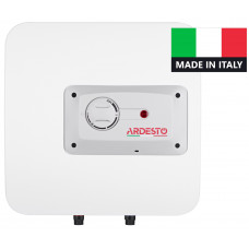 Водонагрівач електр. ARDESTO компакт, 15л, 1,2кВт, монтаж над мийкою, мех. кер-ння, A, Італія, біло-сірий
