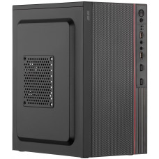 Корпус 2E TeamX TMX03 з БЖ 2E ATX400W, 2xUSB2.0, 1x80мм, VGA 220мм, mATX, чорний