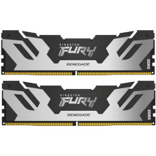 Пам'ять ПК Kingston DDR5 32GB KIT (16GBx2) 7200 FURY Renegade XMP Срібний