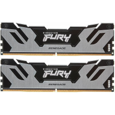 Пам'ять ПК Kingston DDR5 32GB KIT (16GBx2) 7600 FURY Renegade XMP Срібний