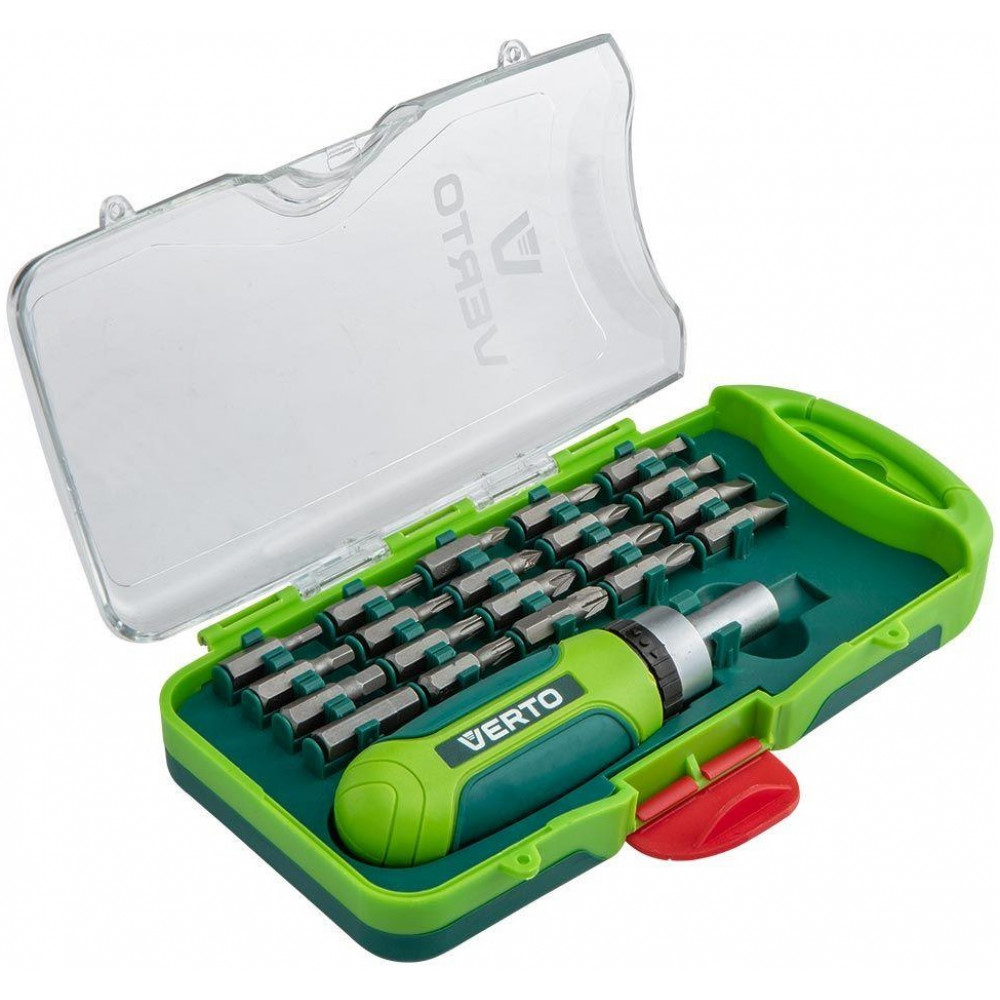 Біти Verto, набір 21шт, 1/4