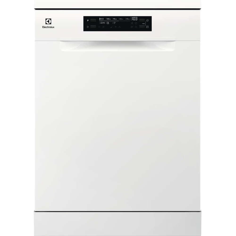 Посудомийна машина Electrolux, 14компл., A+++, 60см, дисплей, інвертор, 3й кошик, білий
