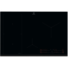 Варильна поверхня Electrolux індукційна, 80см, розширена зона, датчик кипіння, Hob2Hood, чорний