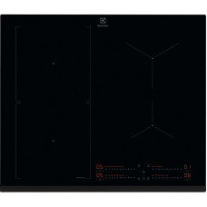 Варильна поверхня Electrolux індукційна, 60см, розширена зона, датчик кипіння, Hob2Hood, чорний