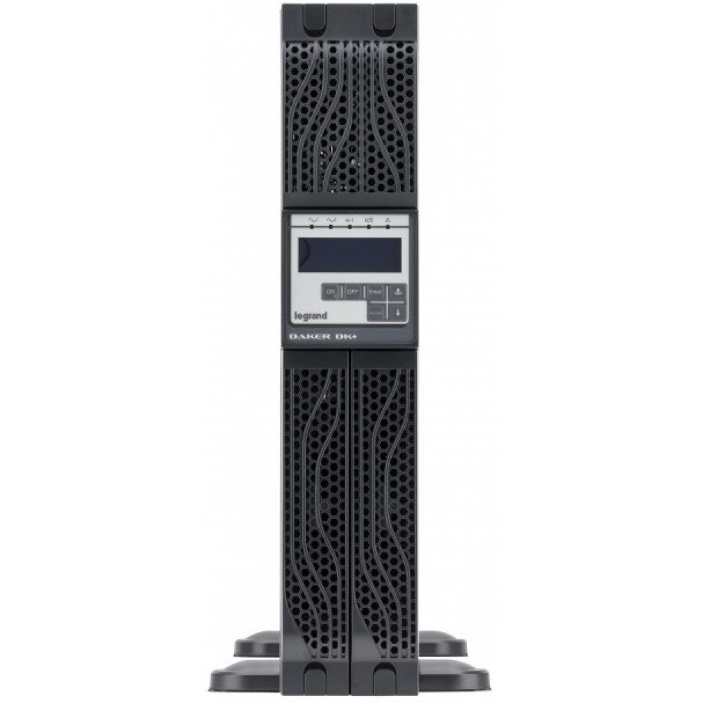 Джерело безперебійного живлення Legrand Daker DK Plus, 6000VA/6000W, RT2U, LCD, RS232, USB, EPO, без батарей, Terminal