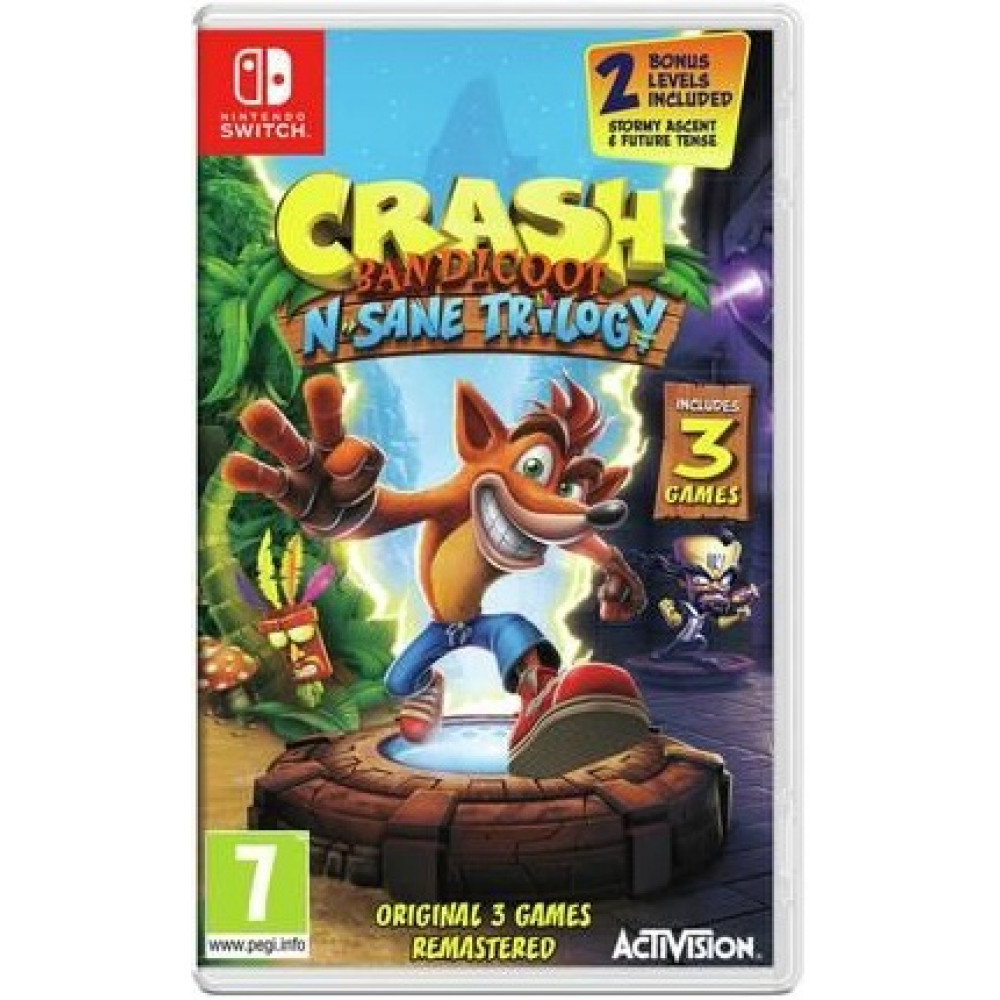 Гра консольна Switch CRASH BANDICOOT N. SANE TRILOGY, картридж