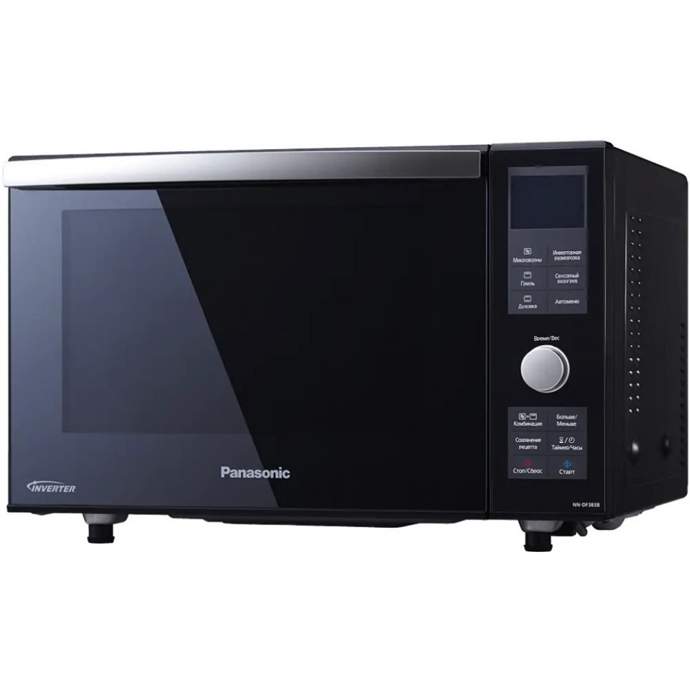 Мікрохвильова піч Panasonic , 23л, електр.керув., 1000Вт, гриль, дисплей, чорний