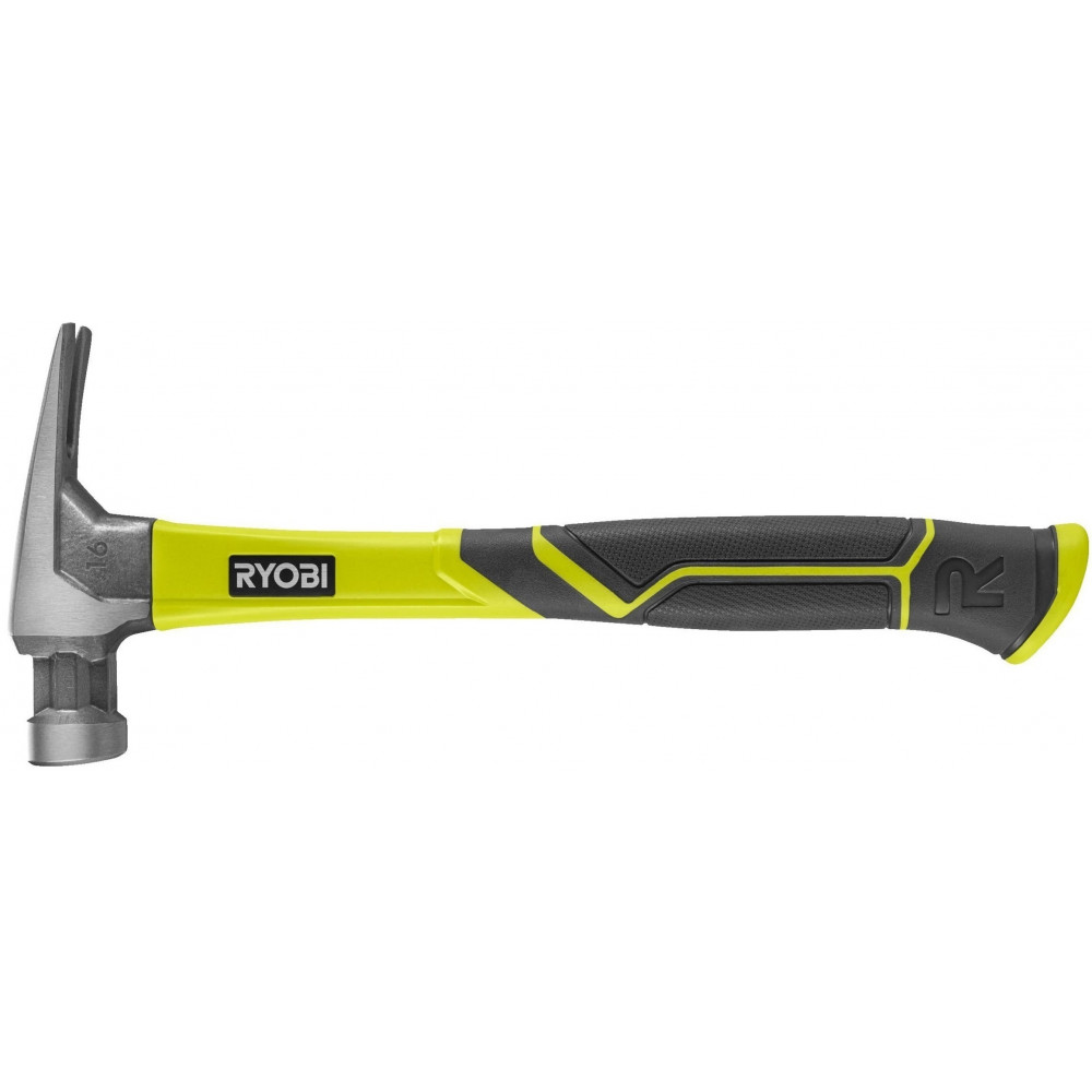 Молоток столярний Ryobi RH16FSS 450г магнітний утримувач руків'я скловолокно