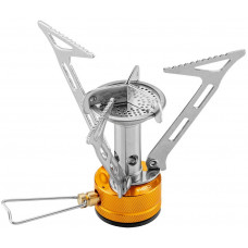 Газовий пальник Neo Tools, 123x80мм, складаний, регулювання витрати газу, вантажопідйомність до 5кг, 0.1кг Газовий пальник Neo Tools, 123x80мм, складаний, регулювання витрати газу, вантажопідйомність до 5кг, 0.1кг