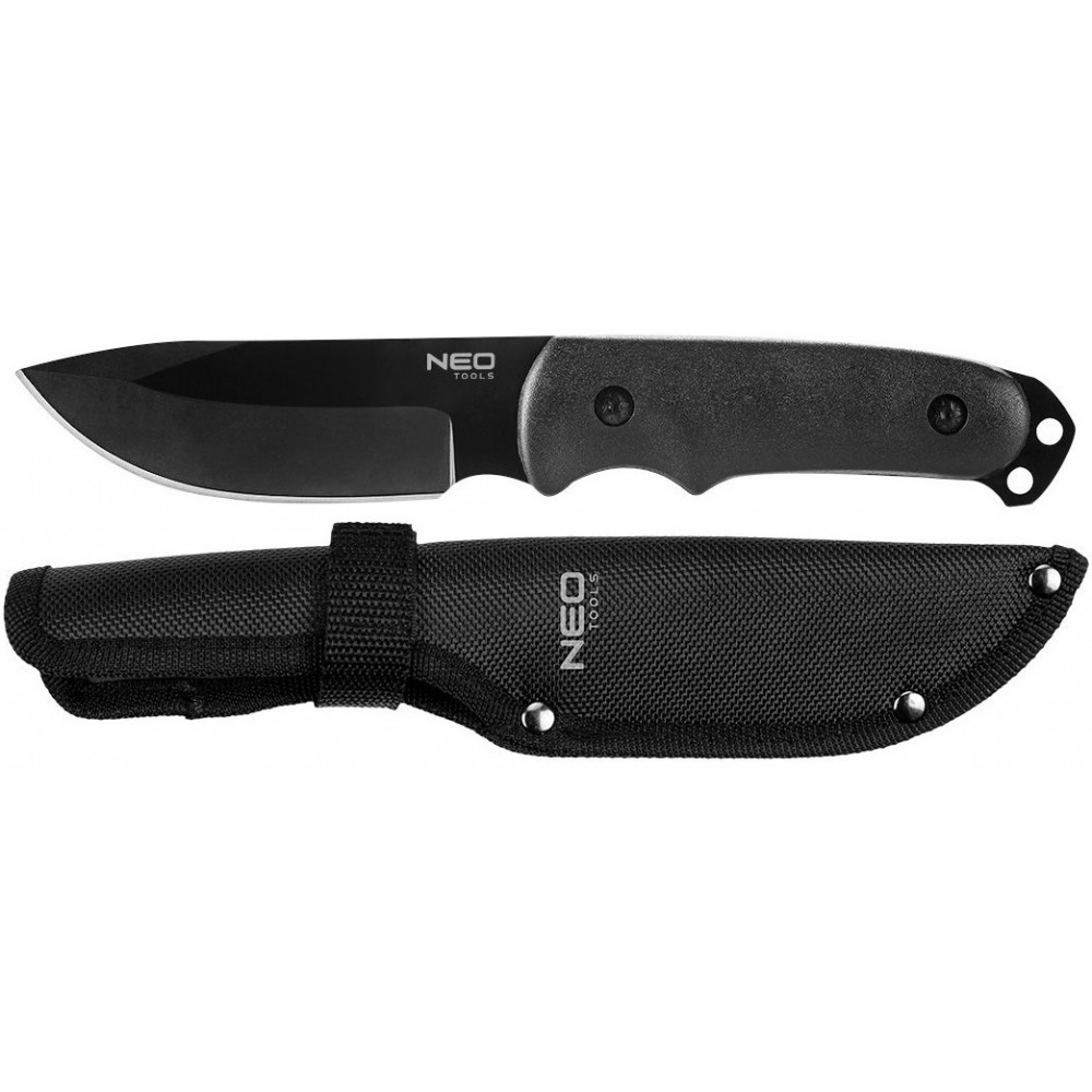 Ніж тактичний Neo Tools, 220мм, лезо 108мм, 3Cr13, нейлоновий чохол
