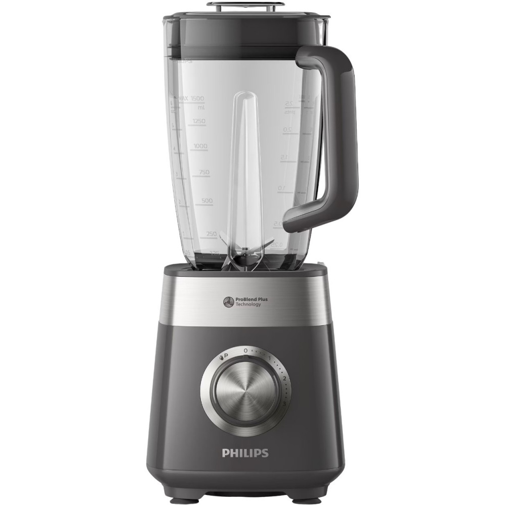 Блендер PHILIPS стаціонарний Series 5000, 1000Вт, чаша-2000мл, сірий