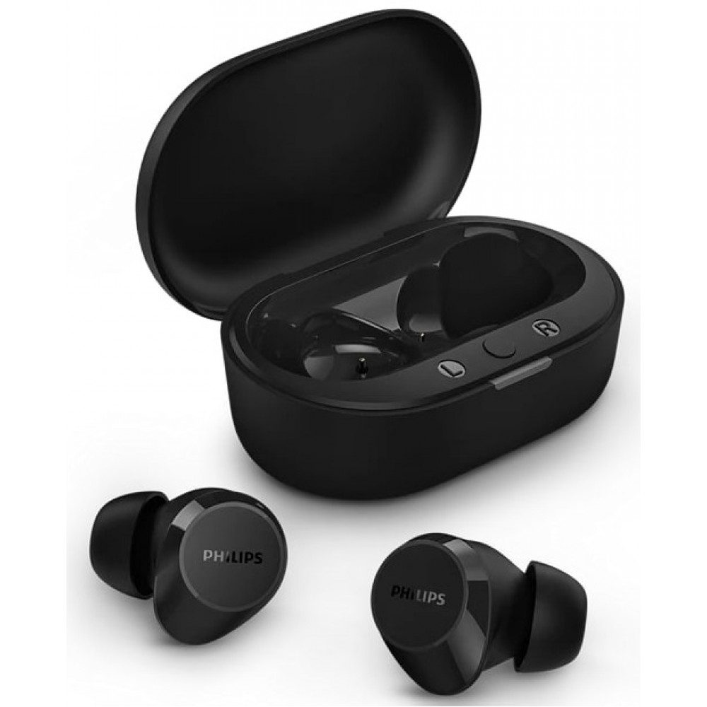 Навушники TWS Philips TAT1209 BT 5.3, IPX4, SBC, Touch control, Чорний