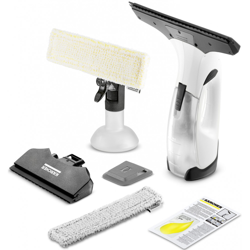 Пилосос Karcher віконний WV 2 PLUS NP, вода -0.1л, автон. робота до 35хв, вага-0.6кг, білий