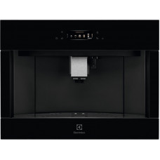 Кавомашина Electrolux вбудована, 2,5л, зерно+мелена, автомат.капуч, дисплей, сернор.керування, підсвітка, чорний Кавомашина Electrolux вбудована, 2,5л, зерно+мелена, автомат.капуч, дисплей, сернор.керування, підсвітка, чорний