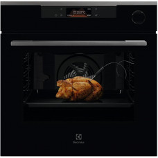 Духова шафа Electrolux електрична, 72л, А+, пара, дисплей, конвекція, піроліз, ф-ція пароварки, телескопічні напрямні, чорний Духова шафа Electrolux електрична, 72л, А+, пара, дисплей, конвекція, піроліз, ф-ція пароварки, телескопічні напрямні, чорний