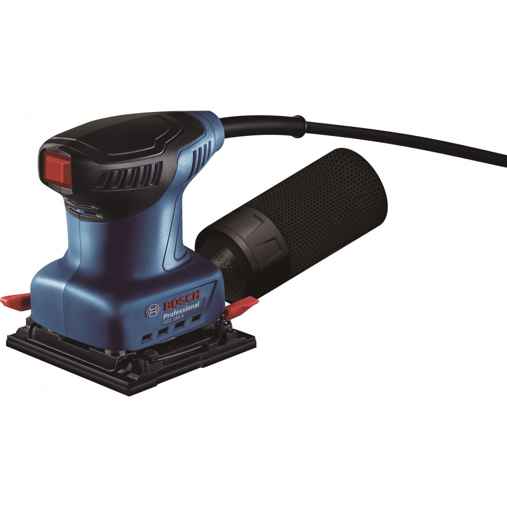 Шліфмашина вібраційна Bosch Professional GSS 140 A 220Вт платформа 101х112 28000кол/хв 1.1кг