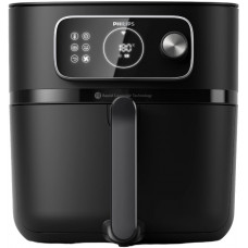 Мультипіч Philips Ovi Combi Connected, 2200Вт, чаша-8.3л, механічне керув., 22 авто. програм, пластик, чорний