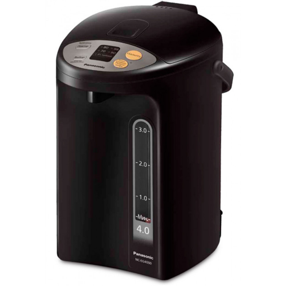 Термопот Panasonic 4л, пластик, чорний
